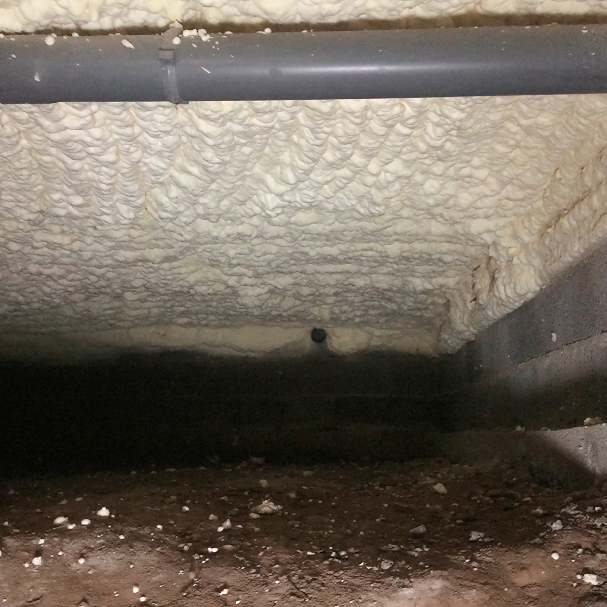 Isolation vide sanitaire